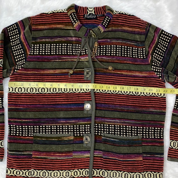 RETRO Striped Jacket - Picture 8 of 10